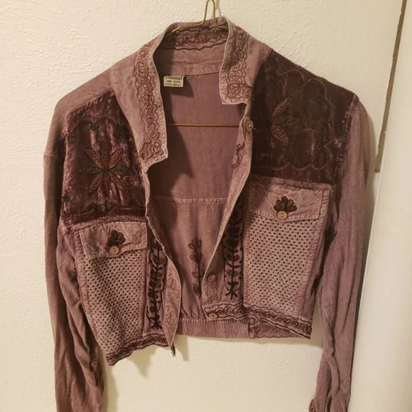 Long sleeve Crop top - Picture 1 of 4